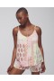 Camisole en rayonne et challis, patchwork parfait, blanc, taille S | Ensembles et pièces assortis Soma pour femme