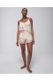 Short en rayonne challis, patchwork parfait, blanc, taille S | Ensembles et pièces assortis Soma pour femme