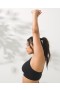  Soutien-gorge de sport sans coutures à bretelles dans le dos, noir | Soutiens-gorge Soma pour femmes