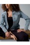  Veste en jean stretch délavé côtier | Pulls et vestes Soma pour femme