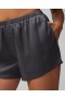  Short en soie lavable gris galaxie | Bas de pyjama Soma pour femme