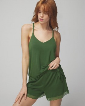  Short de pyjama en dentelle Cool Nights Artichaut | Lingerie Soma Femme