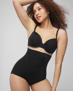  Culotte taille haute à bords évanescents, sable pâle | Culottes Soma pour femme