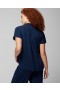  Cool Nights T-Shirt mit geteiltem Halsausschnitt und kurzen Ärmeln Nightfall Navy – Soma Damen