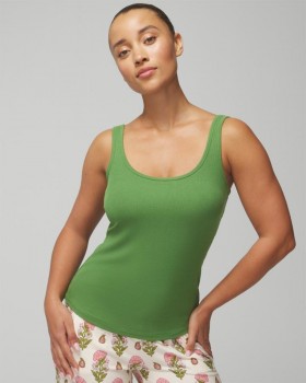  Cool Nights Geripptes Tanktop Majesty Blue – Soma Damen