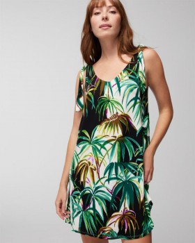  Cool Nights Chemise mit Schulterträgern Bungalow Palms Elfenbein | Soma Damen Passende Sets & Einzelteile